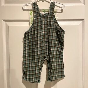 Plaid Romper